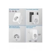 Tekli Yüksek Voltaj Korumalı Duvar Prizi 2x Type-c 1x Usb Çıkışlı Priz Grup Priz Çoğaltıcı Siyah