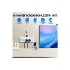 Termal Akım Korumalı 4’lü Duvar Tipi Priz 2x Usb 2x Type-c Çıkışlı Grup Priz Çoğaltıcı Beyaz (2500w)