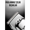 Tıraş Makinesi Paslanmaz Çelik Taraklı Güçlü Motor