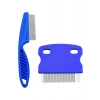 Tüy Fırçası Bit Tarağı Seti Evcil Hayvan Tüy Toplayıcı Bit Pire Önleyici Tarak