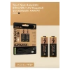 Type-c Şarjlı 800mwh 1.5v Şarj Edilebilir 2’li Aaa İnce Pil - Lityum Iyon Batarya