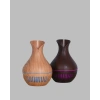 Ultrasonik Ahşap Desenli 130ml Aromaterapi Difüzör Ve Hava Nemlendirici