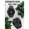 Unisex Tasarımıyla Klasik Ve Spor Kombinlere Uygun Akıllı Saat