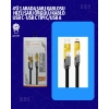 Usb-c Ve Lightning Uyumlu 4ü 1 Arada Kablo – 65w Hızlı Şarj, Örgülü Dayanıklı Yapı