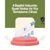 Usb Destekli 4 Başlıklı Siyah Nokta Vakum Cihazı – Gözenek Temizleyici Ve Cilt Yenileyici Bakım Aleti