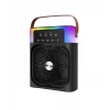 Usb Şarjlı Masaüstü Sprey Fan Taşınabilir Serinletici Rgb Işıklı Mini Klima