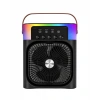 Usb Şarjlı Masaüstü Sprey Fan Taşınabilir Serinletici Rgb Işıklı Mini Klima