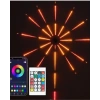 Uygulama Destekli Rgb Led Havai Fişek Duvar Aydınlatması