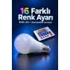 Uzaktan Kumandalı Rgb Led Ampul