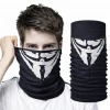 Vendetta Maskesi Desenli Baf Bandana – Çok Amaçlı Yüz Boyunluk Bandana 4 No