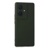 Vivo V29 Lite Kılıf Nano İçi Kadife Silikon - Koyu Yeşil