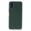 Vivo Y11s Kılıf Nano İçi Kadife Silikon - Koyu Yeşil