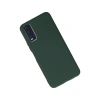 Vivo Y11s Kılıf Nano İçi Kadife Silikon - Koyu Yeşil