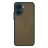 Vivo Y16 Kılıf Montreal Silikon Kapak - Yeşil