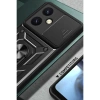 Vivo Y27 Kılıf Pars Lens Yüzüklü Silikon - Yeşil