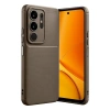 Vivo Y29 4g Auto Focus Karbon Kapak - Kahverengi