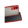 Vivo Y53s Kılıf Montreal Silikon Kapak - Kırmızı