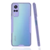 Vivo Y53s Kılıf Platin Silikon - Lila