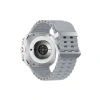 Watch 7 Ultra Kr417 Rug Silikon Kordon - Gri