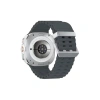 Watch 7 Ultra Kr417 Rug Silikon Kordon - Koyu Gri