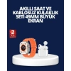 Watch 9 Max Akıllı Saat Ve Kablosuz Kulaklık Seti 2 Kordonlu Sesli Görüşme Özellikli