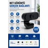 Webcam Orjınal 1080p Hd Konferans Kamera Dahili Mikrofon Görüntülü Sohbet Yayın Kamerası Hd Video Ae-112