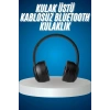 Wireless 5.0 Bluetooth Kablosuz Kulaklık Anc Özellikli Kulak Üstü Ayarlanabilir