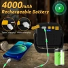 Wison Ws-582 Powerbank Özellikli Tripod Bağlantılı Mıknatıslı 3500 Lümen Usb Şarjlı Çalışma Feneri