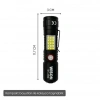 Ws-2828 1000 Lümen Mıknatıslı Usb Şarjlı El Feneri