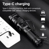 Ws-6868 25watt 2500 Lümen Usb Type-c Şarjlı El Feneri