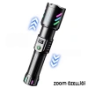 Ws-9944 20w Zoomlu Fosforlu Metal Şarjlı El Feneri