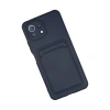 Xiaomi Mi 11 Kılıf Kelvin Kartvizitli Silikon - Lacivert