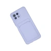 Xiaomi Mi 11 Kılıf Kelvin Kartvizitli Silikon - Lila