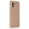 Xiaomi Mi 11 Kılıf Nano İçi Kadife Silikon - Pudra