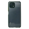 Xiaomi Mi 11 Lite Kılıf Miami Şeffaf Silikon - Koyu Yeşil