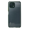 Xiaomi Mi 11 Lite Kılıf Miami Şeffaf Silikon - Koyu Yeşil