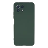 Xiaomi Mi 11 Lite Kılıf Nano İçi Kadife Silikon - Koyu Yeşil