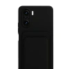 Xiaomi Mi 11i Kılıf Kelvin Kartvizitli Silikon - Siyah