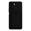 Xiaomi Mi 11i Kılıf Kelvin Kartvizitli Silikon - Siyah