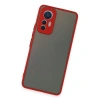 Xiaomi Mi 12 Lite Kılıf Montreal Silikon Kapak - Kırmızı