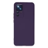 Xiaomi Mi 12t Pro Kılıf Nano İçi Kadife Silikon - Mor