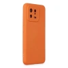 Xiaomi Mi 13 Kılıf Nano İçi Kadife Silikon - Turuncu