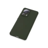 Xiaomi Mi 13 Lite Kılıf Nano İçi Kadife Silikon - Koyu Yeşil