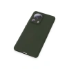 Xiaomi Mi 13 Lite Kılıf Nano İçi Kadife Silikon - Koyu Yeşil