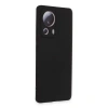 Xiaomi Mi 13 Lite Kılıf Nano İçi Kadife Silikon - Siyah