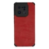 Xiaomi Mi 13 Pro Kılıf Loop Deri Silikon - Kırmızı