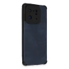 Xiaomi Mi 13 Pro Kılıf Loop Deri Silikon - Lacivert