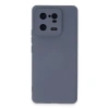 Xiaomi Mi 13 Pro Kılıf Nano İçi Kadife Silikon - Gri