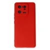 Xiaomi Mi 13 Pro Kılıf Nano İçi Kadife Silikon - Kırmızı