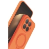 Xiaomi Mi 15t Pro Regal Magsafe Standlı Kapak - Turuncu